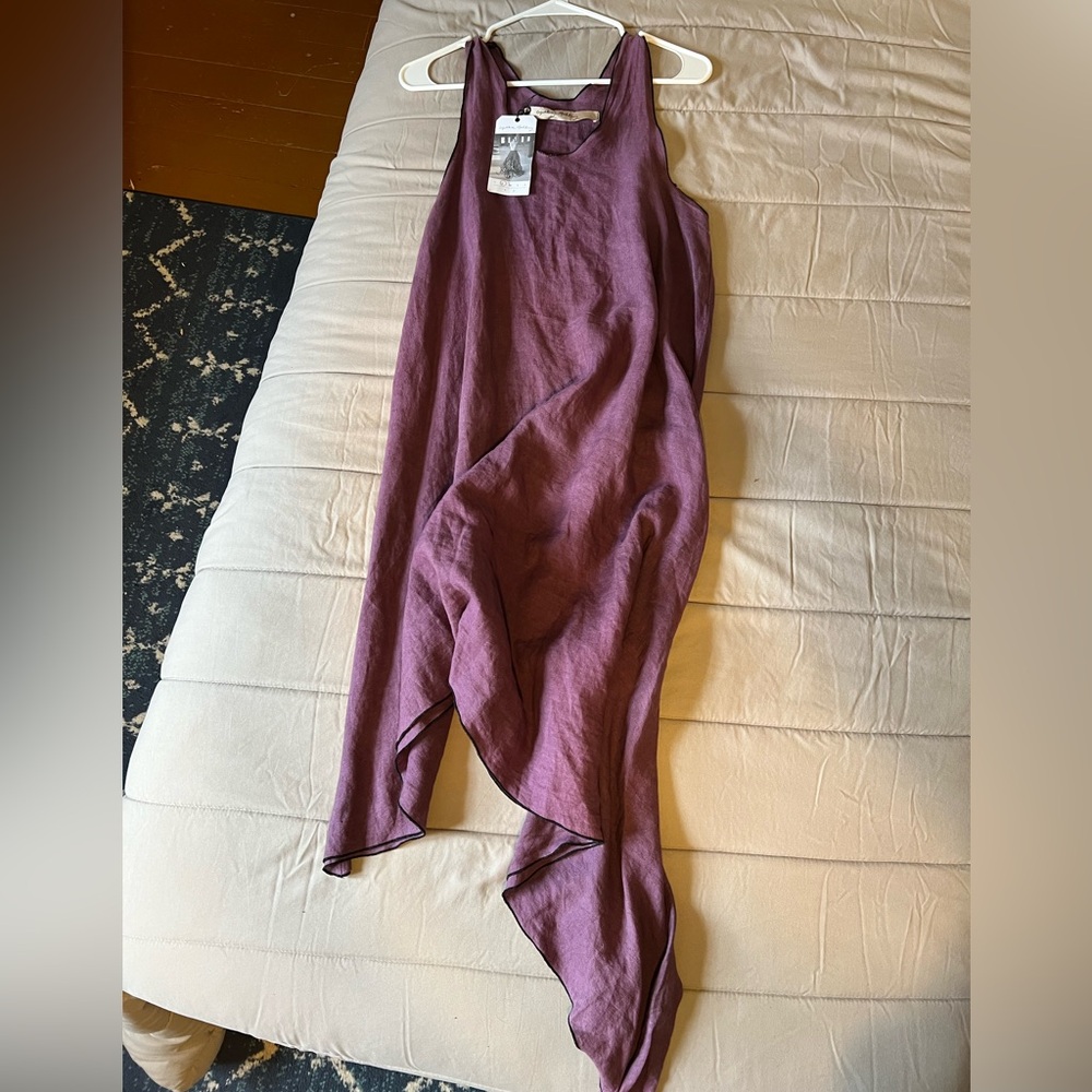 Cynthia Ashby linen dress - Picture 3 of 7